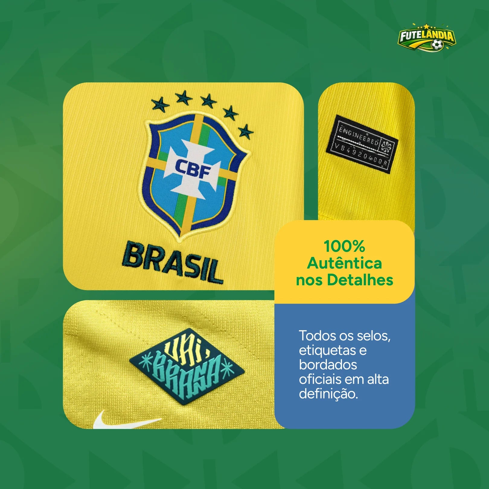 Camisa Seleção Brasileira 2026 [OFERTA PRÉ-COPA]