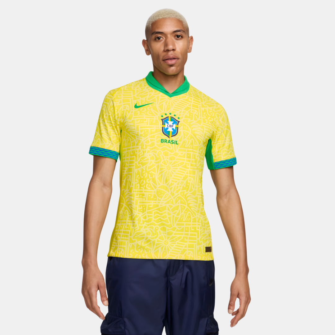 Camisa Seleção Brasileira Jogador 2024/25 Amarela