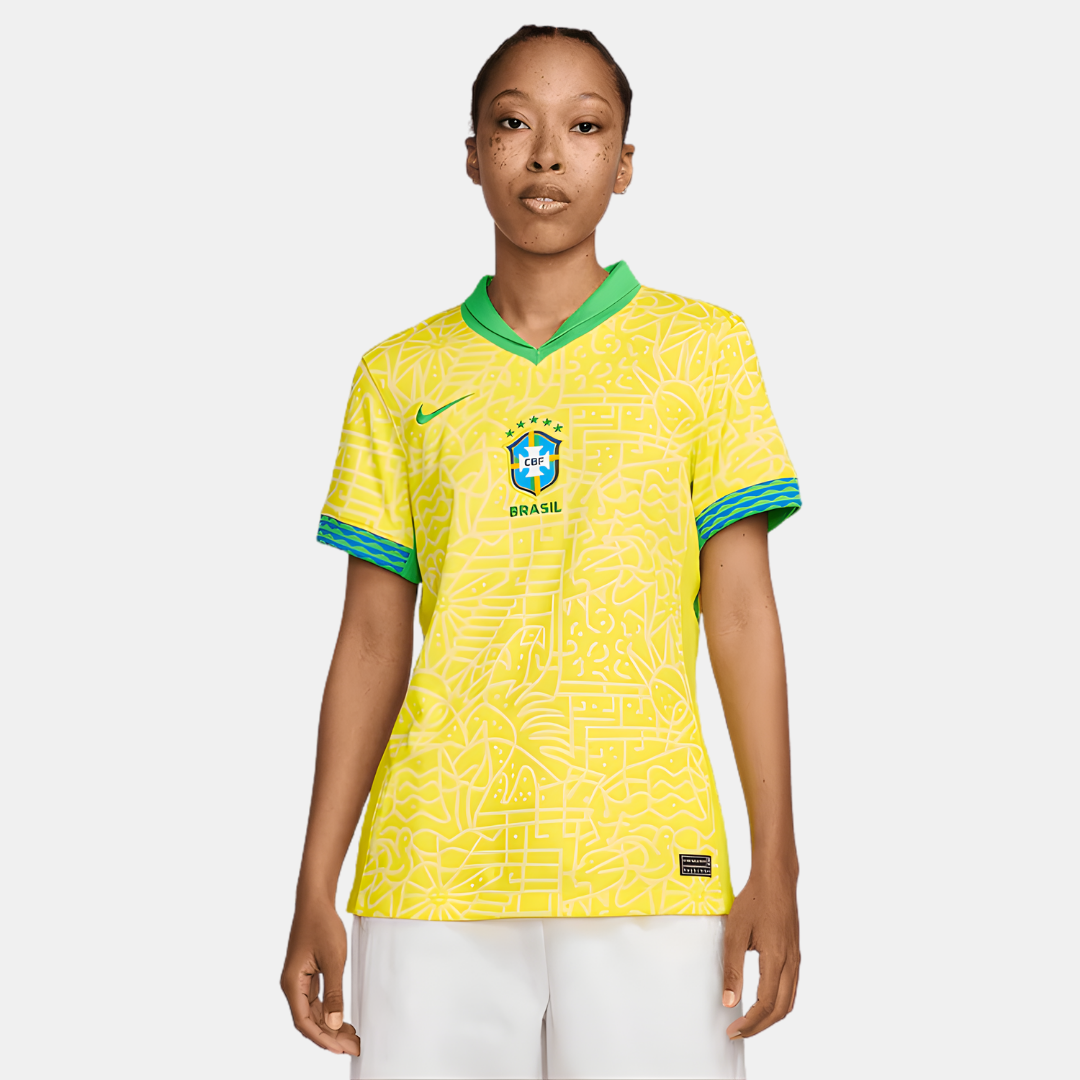 Camisa Feminina Seleção Brasileira 2024/25 Amarela
