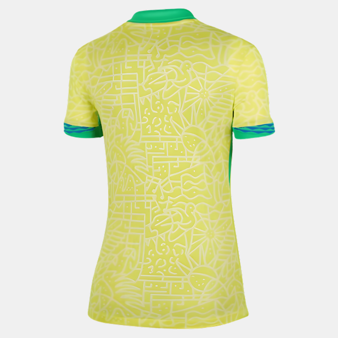 Camisa Feminina Seleção Brasileira 2024/25 Amarela